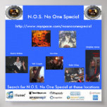 over 3' N.O.S. No One Special Poster