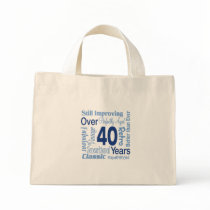 Over 40 Years 40th Birthday bags by BirthdayObsessions Over 40 Years 40th Birthday bags