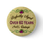 Over 60 Years buttons
