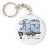 Over Cab Camper RV Keychain HSH