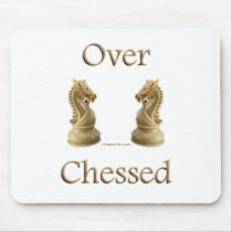 Over Chessed Rooks Mousepad