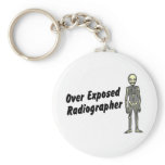Over Exposed Radiographer keychains