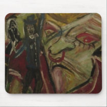 OVER HERE mousepads