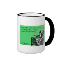 Over-Medicated holidays rock Mug