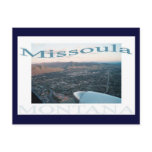 Over Missoula, Montana Postcards