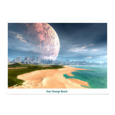 Over Strange Beaches Posters by TerraEscape