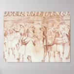 Over the Fence, 'A Score of pretty Girls' Vintage Posters