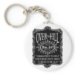 Over The Hill 30th Birthday keychains