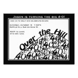 Over the Hill 40th Birthday Party Invitation