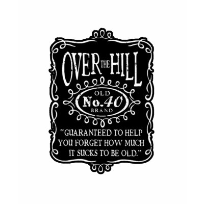 Over The Hill 40th Birthday Shirts by Eholidayz