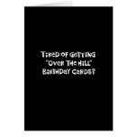 "Over the Hill" 60th Birthday Card Humor