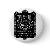 Over The Hill 60th buttons