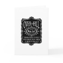 Over The Hill 60th cards