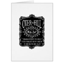 Over The Hill 60th cards