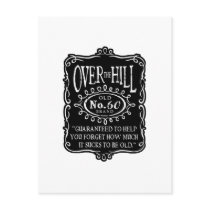 Over The Hill 60th postcards