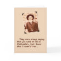 Over the Hill Birthday Card