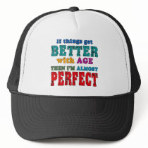 Over the Hill Birthday Humor Hat
