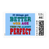Over the Hill Birthday Humor Postage