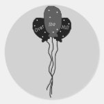 Over the Hill Birthday stickers