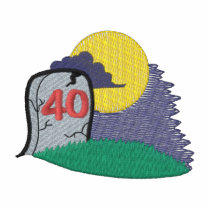 Over The Hill embroidered shirts by ZazzleEmbroidery Over The Hill embroidered shirts
