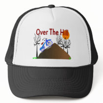 "Over The Hill" Funny Birthday Gifts hats