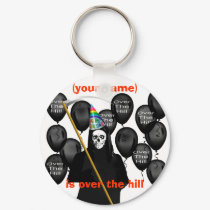 Over the Hill keychains