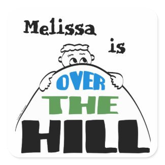 over the hill stickers