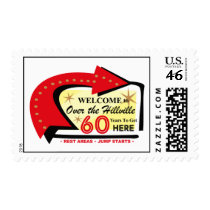 Over The Hillville 60 Postage Stamp