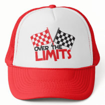 over the limits Racing flag Hats