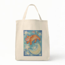Over the Moon Tote Bag
