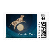 Over the Moon Postage Stamps
