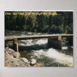 Over the River and Through the Woods Print