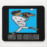 Over The Shoulder Mousepad