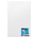 Over The Shoulder Customized Stationery