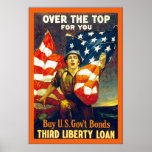 Over The Top For You ~ Vintage World War 1 posters