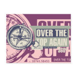 Over the Top Hiking Tshirts and Gifts Postcards