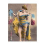 Over the Top Patriotic Postcard