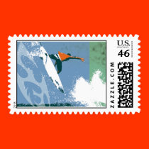 Over the Top Surf Stamp