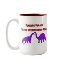 Overbreeding Dinosaurs mugs