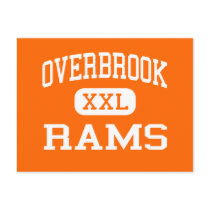 Overbrook - Rams - High - Pine Hill New Jersey postcards