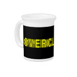 Overclocked yellow drink pitchers