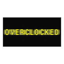 Overclocked yellow photo cards