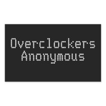 Overclockers Anonymous stickers