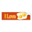 OverEasy Bumper Sticker bumper stickers by AnAdGuy OverEasy Bumper Sticker bumper stickers
