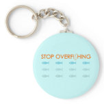 Overfishing Key Chain
