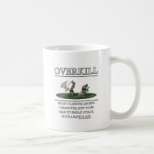 Overkill Fantasy (de)Motivator Mug