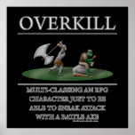 Overkill Fantasy (de)Motivator posters