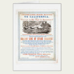 Overland Mail Route to CA. (1257A) - Restored cards