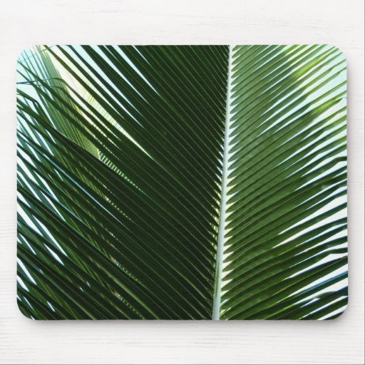 Overlapping Palm Fronds Mousepad