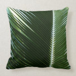 Overlapping Palm Fronds Pillow